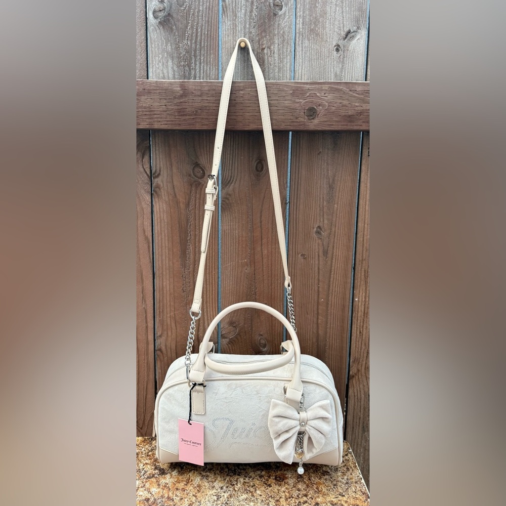 Juicy Couture Velour Never A Dull Moment Handbag - Picture 13 of 16